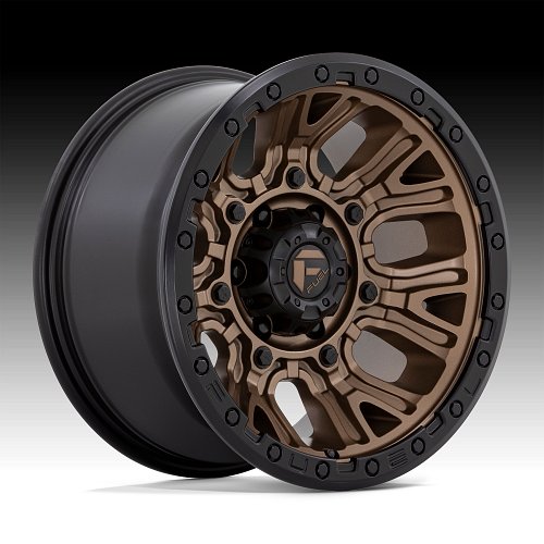 Fuel Traction D826 Matte Bronze Custom Truck Wheels 1